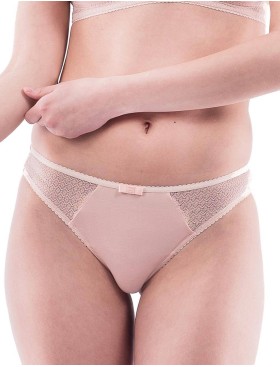 Трусы стринги UNICONF TF125 пудровый, Цвет: пудровый, Размеры: XS