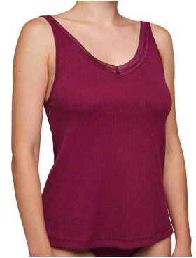 Женская майка Ysabel Mora 19243 сливовый, Цвет: сливовый, Размеры: S