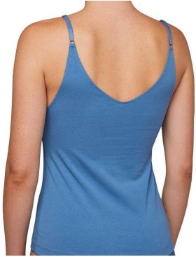 Майка на тонких бретелях Ysabel Mora 19249 джинс, Цвет: джинс, Размеры: S, изображение 2