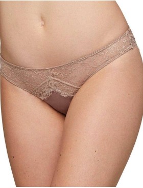 Кружевные трусы слипы Ysabel Mora 19262 MINI мокко, Цвет: мокко, Размеры: S