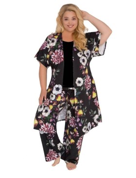 Комплект туника и брюки Akcent 589 черный, Цвет: черный, Размеры: XL, изображение 3