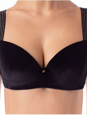 Бюстгальтер балконет формованный Coquette Revue MARILYN 54107-06, Цвет: черный, Размеры: 90B, изображение 2