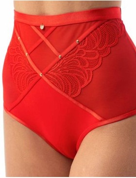 Трусы макси Coquette Revue ZODIAC 62120-07К, Цвет: красный, Размеры: S