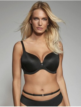 Черный бюстгальтер с открытой спиной Kris Line FORTUNA COMFORT ultra multi, Цвет: черный, Размеры: 75J, изображение 3