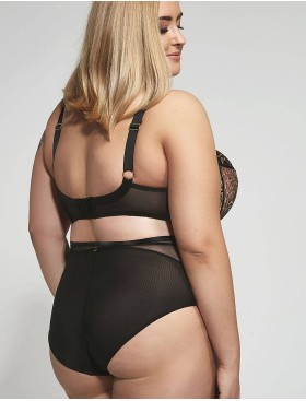 Трусы макси Kris Line SIMONE briefs high waist, Цвет: черный, Размеры: S, изображение 4