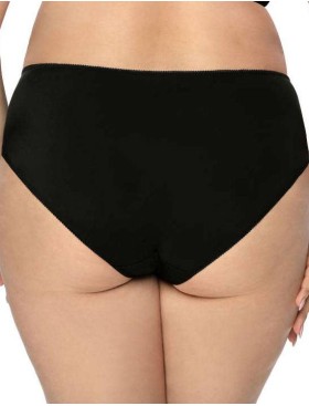 Трусы слипы миди MAT LISSY F-3308-51, Цвет: черный, Размеры: M, изображение 2