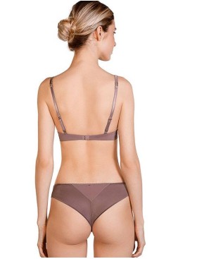 Трусы бразилиана Mioocchi CRYSTALL 7835 stone, Цвет: stone (кофейный), Размеры: M, изображение 2