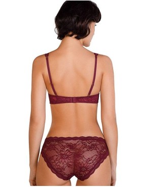 Кружевной комплект Mioocchi LEA 774444 балконет слипы magenta/rosa, Цвет: magenta/rosa, Размеры: 70D, изображение 2