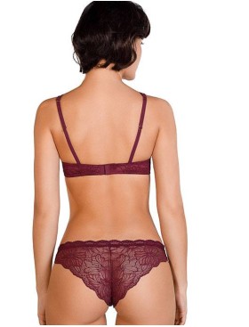 Кружевной комплект Mioocchi LEA 774643 бралетт бразилиана magenta/rosa, Цвет: magenta/rosa, Размеры: 70B, изображение 2