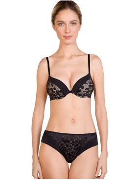 Бюстгальтер пуш-ап гелевый Mioocchi MONA 7760 nero, Цвет: nero (черный), Размеры: 65C, изображение 3