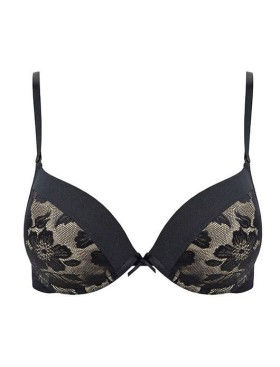 Бюстгальтер пуш-ап гелевый Mioocchi MONA 7760 nero, Цвет: nero (черный), Размеры: 65C, изображение 5