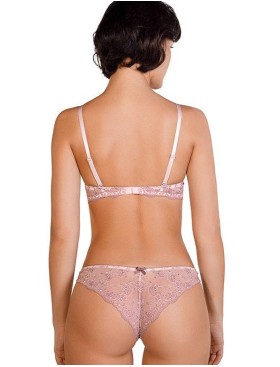 Комплект белья Mioocchi OLIVIA 775050 пуш-ап бразилиана rosa/cipria, Цвет: rosa/cipria, Размеры: 70B, изображение 2