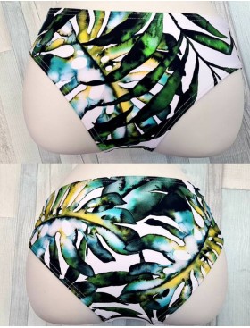 Плавки женские классические Akcent AN241, Цвет: флора, Размеры: 5XL, изображение 4