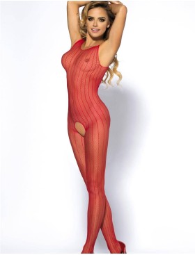 Эротический комбинезон сетка Anais JOYCE RED, Цвет: красный, Размеры: L/XL, изображение 2