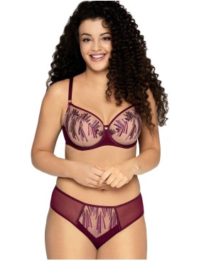 Трусы слипы Ava CALLA WINE 1941 figi, Цвет: бордо, Размеры: M, изображение 2