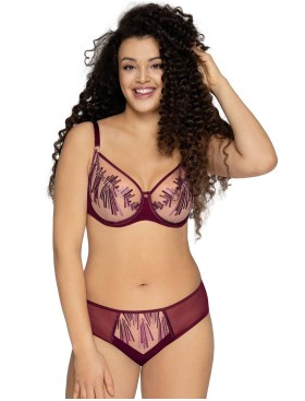 Трусы бразилиана Ava CALLA WINE 1942 braz, Цвет: бордо, Размеры: S, изображение 3