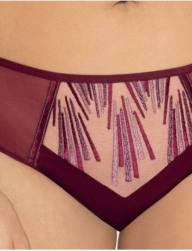 Трусы слипы Ava CALLA WINE 1942 figi, Цвет: бордо, Размеры: M, изображение 3