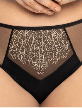 Трусы бразилиана Ava COPPER TREE 1945 braz черный, Цвет: черный, Размеры: S, изображение 2