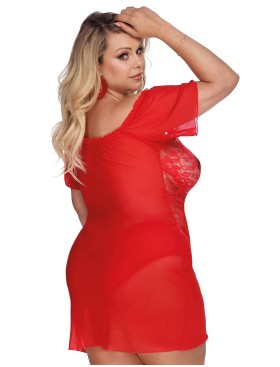 Сексуальная красная сорочка Gorgeous CAMARI, Цвет: красный, Размеры: XL/2XL, изображение 2