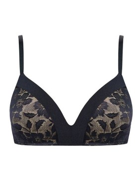 Бюстгальтер формованный без косточек Mioocchi MONA 7762 nero, Цвет: nero (черный), Размеры: 65C, изображение 4