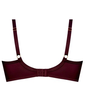 Бюстгальтер балконет Nipplex ZAFIRA U, Цвет: бургундское вино, Размеры: 80D, изображение 6