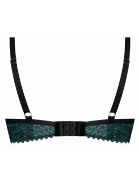 Бюстгальтер балконет пуш-ап Nipplex XENA P-UP, Цвет: изумруд, Размеры: 80C, изображение 5