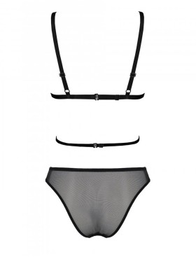 Сексуальный комплект Passion VARELLA SET, Цвет: черный, Размеры: L/XL, изображение 4