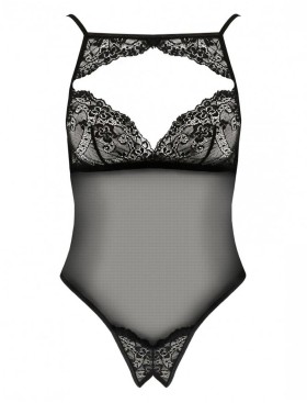 Соблазнительное боди-стринг Passion VERONIQUE BODY, Цвет: черный, Размеры: S/M, изображение 3