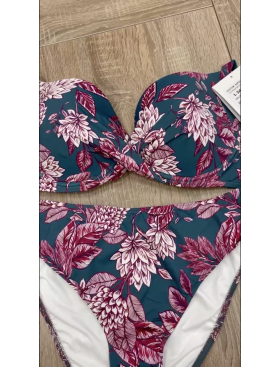 Раздельный купальник с формованной чашкой Lorin L2460/2, Цвет: мульти, Размеры: 70G, изображение 4