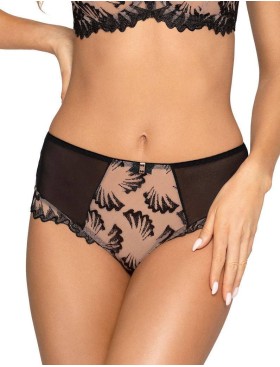 Трусы слипы Novika SOPHIE NOIR N figi, Цвет: черный+бежевый, Размеры: M