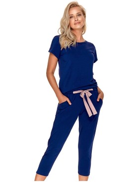 Женская пижама с брюками Taro 2689 DASZA темно-синий, Цвет: темно-синий, Размеры: S