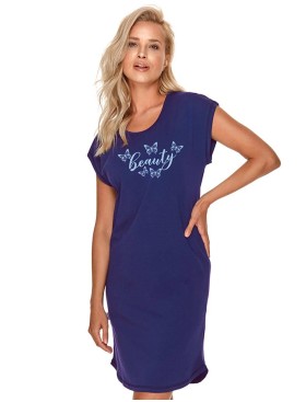 Сорочка из вискозы Taro 2690 DASZA темно-синий, Цвет: темно-синий, Размеры: S