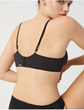 Бюстгальтер триангул без косточек Ysabel Mora 10011 ESSENTIALS черный, Цвет: черный, Размеры: 80C, изображение 3