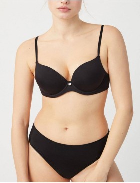 Бюстгальтер двойной пуш-ап Ysabel Mora 10021 ESSENTIALS черный, Цвет: черный, Размеры: 70B