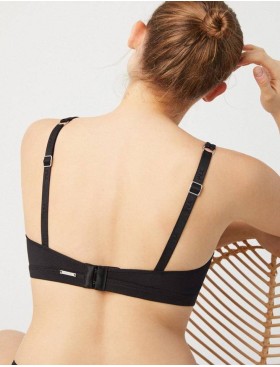 Бесшовный бюстгальтер триангул без косточек Ysabel Mora 10030 COMFY черный, Цвет: черный, Размеры: L, изображение 2