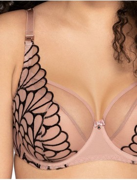 Бюстгальтер полумягкий Ava ANGEL WINGS 1927 PU tatoo, Цвет: телесный+tatoo, Размеры: 70I, изображение 4