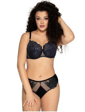 Бюстгальтер балконет Ava GLAM ROCK 1952 U, Цвет: черный, Размеры: 75D, изображение 4