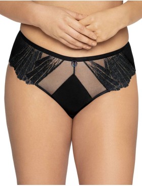 Трусы слипы Ava GLAM ROCK 1950 figi, Цвет: черный, Размеры: S