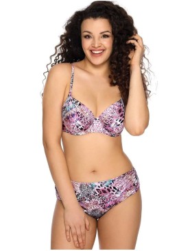 Верх купальника с уплотненной чашкой Ava SK 145 U, Цвет: розовый принт, Размеры: 95D, изображение 5