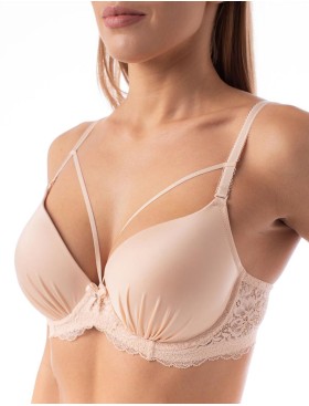 Бюстгальтер пуш-ап Coquette Revue DOLCE 82195-12, Цвет: кремовый, Размеры: 70E, изображение 3