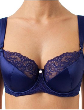 Бюстгальтер полумягкий Coquette Revue OPIUM 85100-02, Цвет: синий, Размеры: 80C