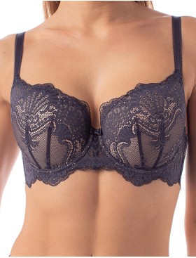 Бюстгальтер балконет Coquette Revue PROVOCATEUR 54094-09, Цвет: графит, Размеры: 70D