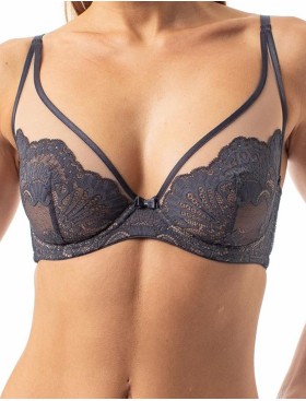Бюстгальтер мягкий Coquette Revue PROVOCATEUR 81094-09, Цвет: графит, Размеры: 70D