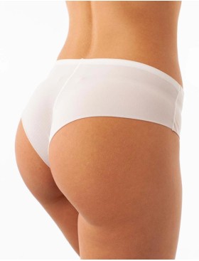 Трусы бразилиана миди Coquette Revue SMOKING 57003-03, Цвет: телесный, Размеры: XS, изображение 2