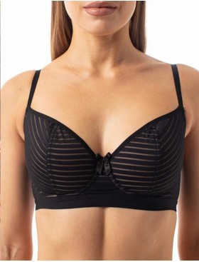 Бюстгальтер с мягкой чашкой Coquette Revue STORIES 81079-06, Цвет: черный, Размеры: 75D