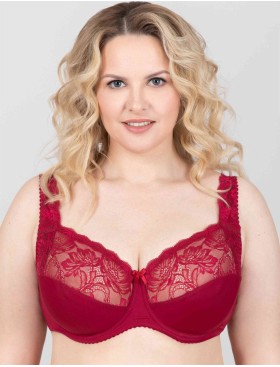 Бюстгальтер мягкий с подкроем Elli 1012 румба, Цвет: румба, Размеры: 90H, изображение 5