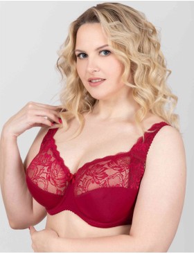 Бюстгальтер мягкий с подкроем Elli 1012 румба, Цвет: румба, Размеры: 90H, изображение 6