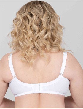 Кружевной бюстгальтер с поролоном Elli 3030 белый, Цвет: белый, Размеры: 75H, изображение 5