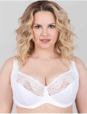 Бюстгальтер полумягкий Elli 9000 белый, Цвет: белый, Размеры: 75H, изображение 3