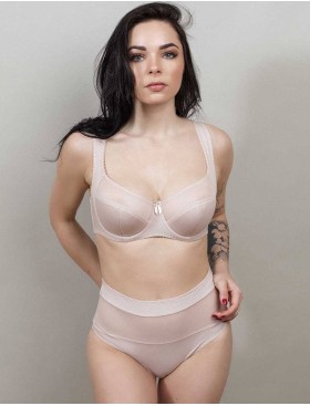 Трусы слипы миди Lina A 4917 серебристый пион, Цвет: серебристый пион, Размеры: M, изображение 3